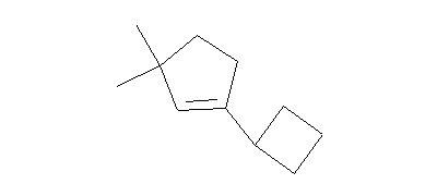 1-cyclobutyl-3,3-dimethylcyclopent-1-ne